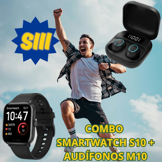 COMBO Smart Watch S10 + Audífonos M10